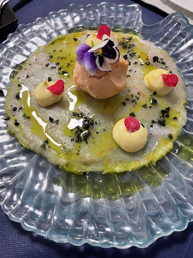 Carpaccio de gamba